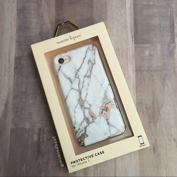 Nanette Lepore Accessories - Marble iPhone 7 case NEW!